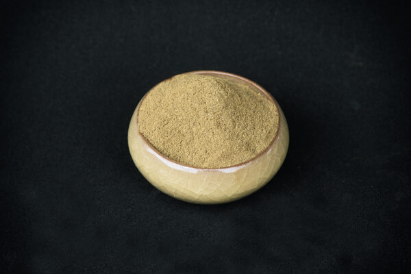 Guaiacum sanctum wood powder